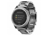 Умные часы серебряные с титановым браслетом Garmin Fenix 3 HR