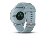 Умные часы серебристые с голубым ремешком Garmin Vivomove HR