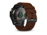 Умные часы черные с коричневым кожаным ремешком Garmin D2 Charlie