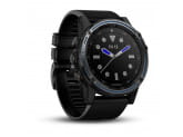 Умные часы серые титановые с черным ремешком Garmin Descent Mk1 Sapphire