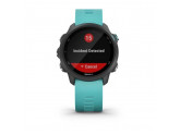 Умные часы черные с бирюзовым ремешком Garmin Forerunner 245 Music