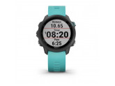 Умные часы черные с бирюзовым ремешком Garmin Forerunner 245 Music