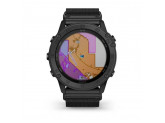 Умные часы черные DLC с нейлоновым ремешком Garmin Tactix Delta Solar