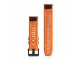 Ремешок сменный оранжевый Garmin QuickFit 22 мм (силикон)