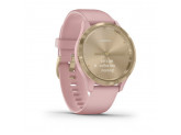 Умные часы золотистые с розовым ремешком Garmin Vivomove 3s