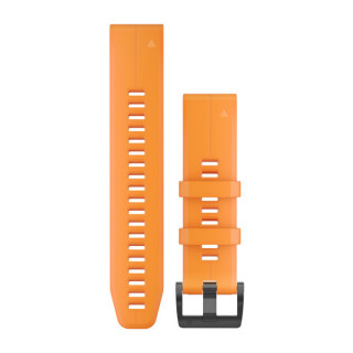 Ремешок сменный (силикон) оранжевый Garmin QuickFit 22 мм