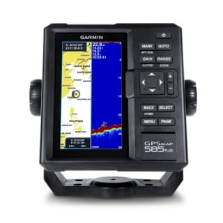Эхолот-картплоттер с трансдьюсером GT20-TM Garmin Gpsmap 585 plus