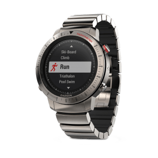 Умные часы титановые с титановым браслетом Garmin Fenix Chronos