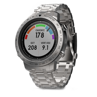 Умные часы серебристые с металлическим браслетом Garmin Fenix Chronos
