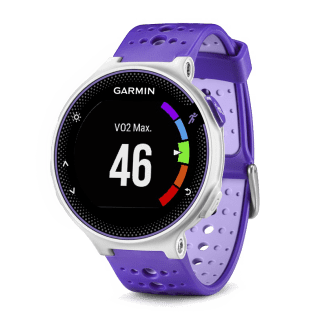 Умные часы бело-фиолетовые Garmin Forerunner 230