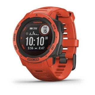 Умные часы Garmin Instinct  Solar Flame Red