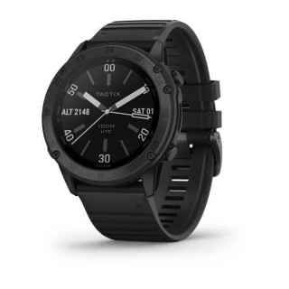 Умные часы черное DLC-покрытие с черным ремешком Garmin Tactix Delta Sapphire Edition