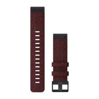 Ремешок сменный красно-черный Garmin QuickFit 22 мм