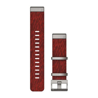 Ремешок сменный (нейлон) красный Garmin MARQ, QuickFit