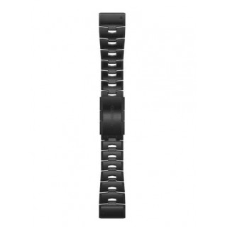 Ремешок сменный (титан) серый Garmin Fenix 6x 26 мм
