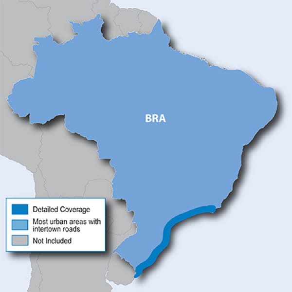 Карта Garmin Navteq City Navigator: Brazil NT 2012.20