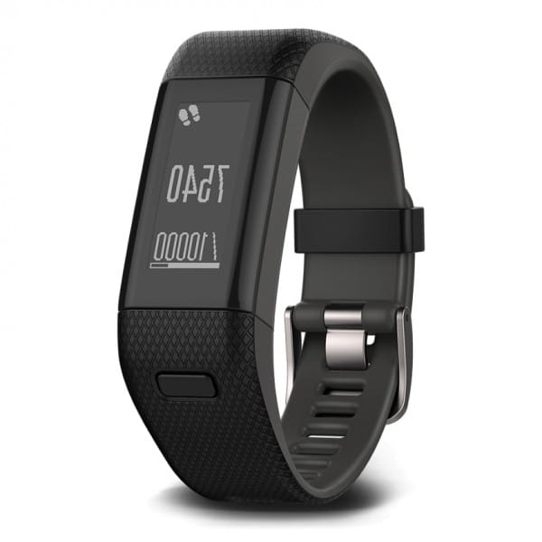 Умный браслет черно-серый Garmin Vivosmart HR+