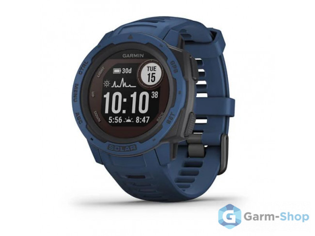 Instinct Solar Tidal Blue 010-02293-01 в фирменном магазине Garmin
